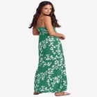 Knit Surplice Maxi Dress image number null