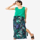 Knit Maxi Skirt image number null