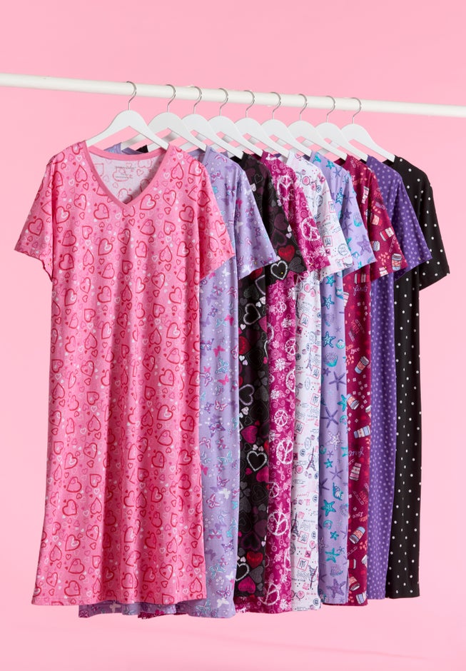 Long Print Sleepshirt image number 7