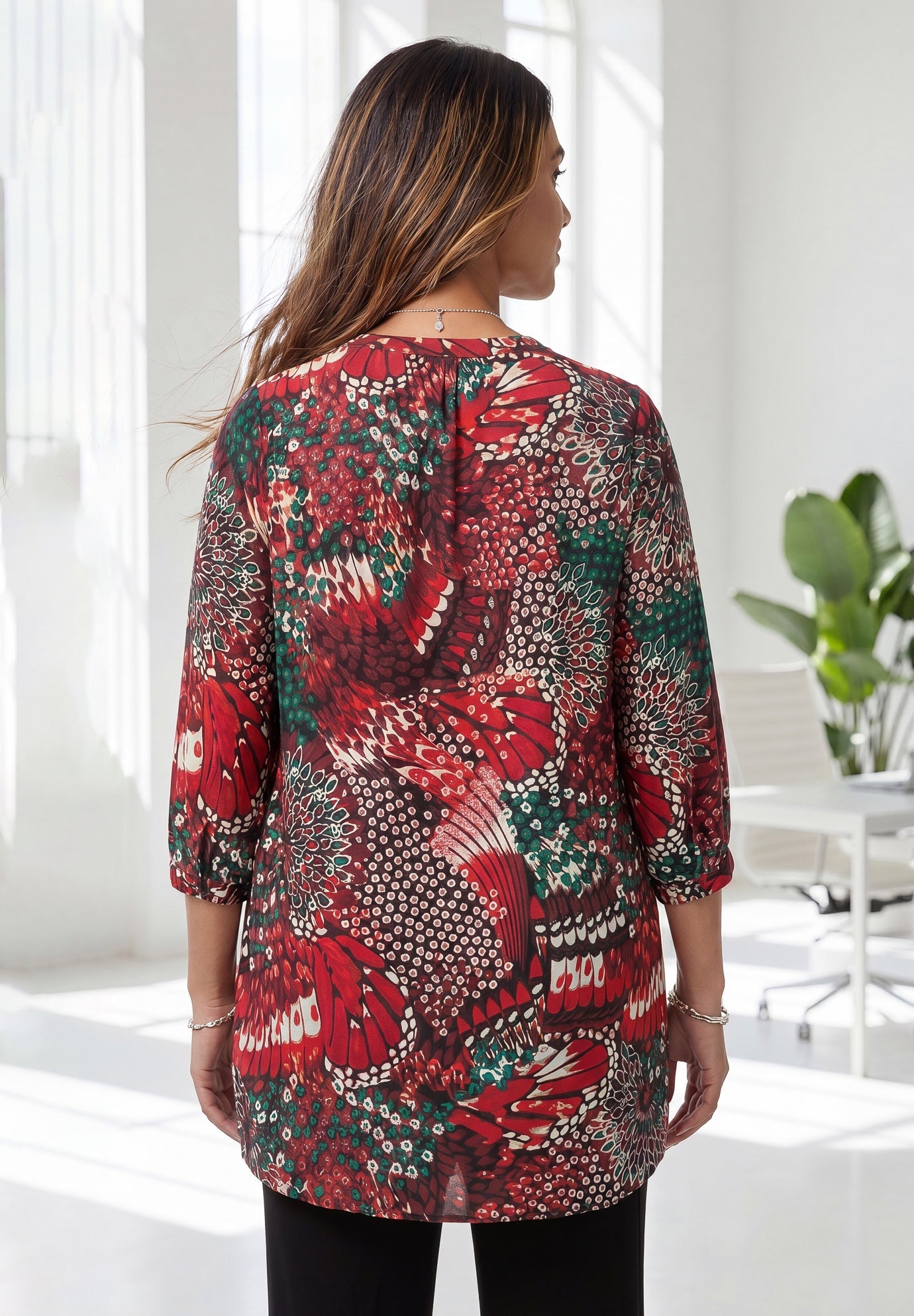 Muse Pintuck Tunic image number 1