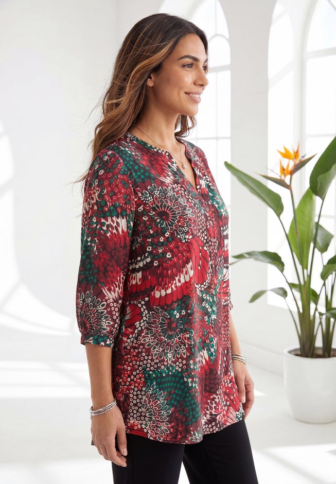 Muse Pintuck Tunic image number 2