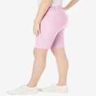 True Fit Stretch Denim Bermuda Short image number null