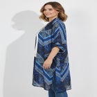 Luxe Georgette Long Kimono image number null
