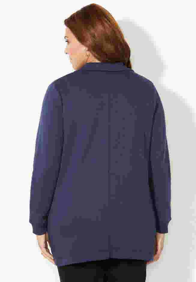 Quilted Knit Jacket image number 1