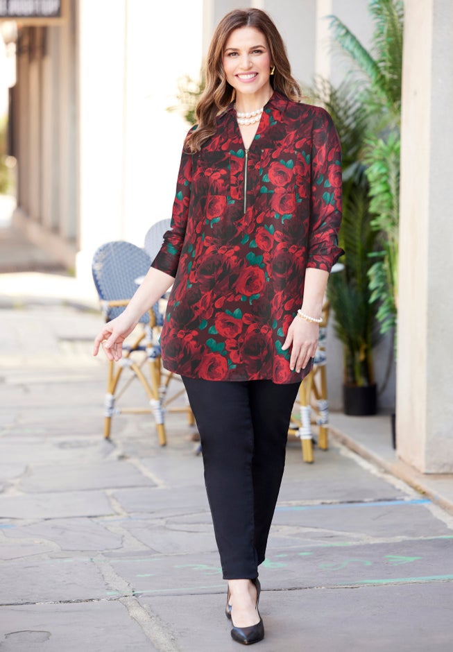 Breezeway Half-Zip Tunic image number 6