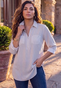 Breezeway Half-Zip Tunic
