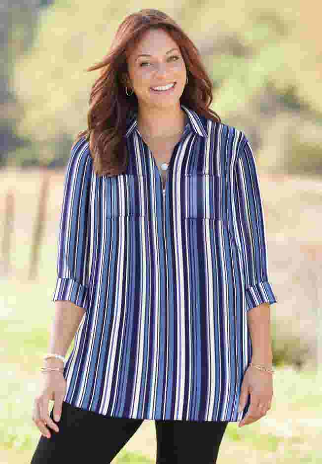 Breezeway Half-Zip Tunic image number 0