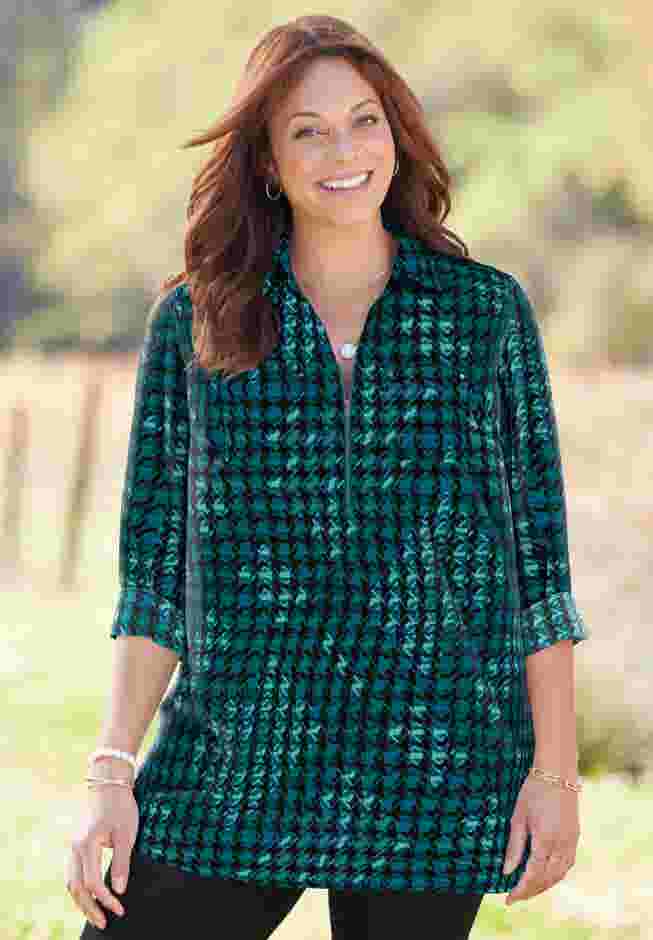 Breezeway Half-Zip Tunic image number 0