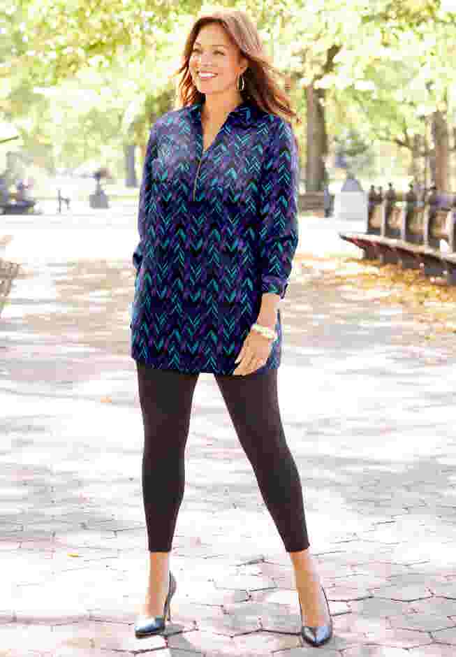 Breezeway Half-Zip Tunic image number 0