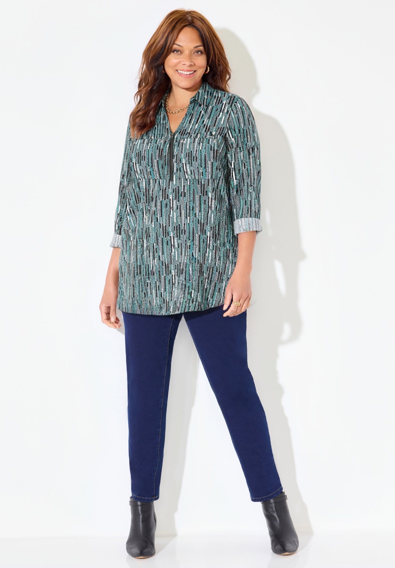 Breezeway Half-Zip Tunic image number 0