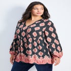 Mara Blouson Sleeve Tunic image number 2