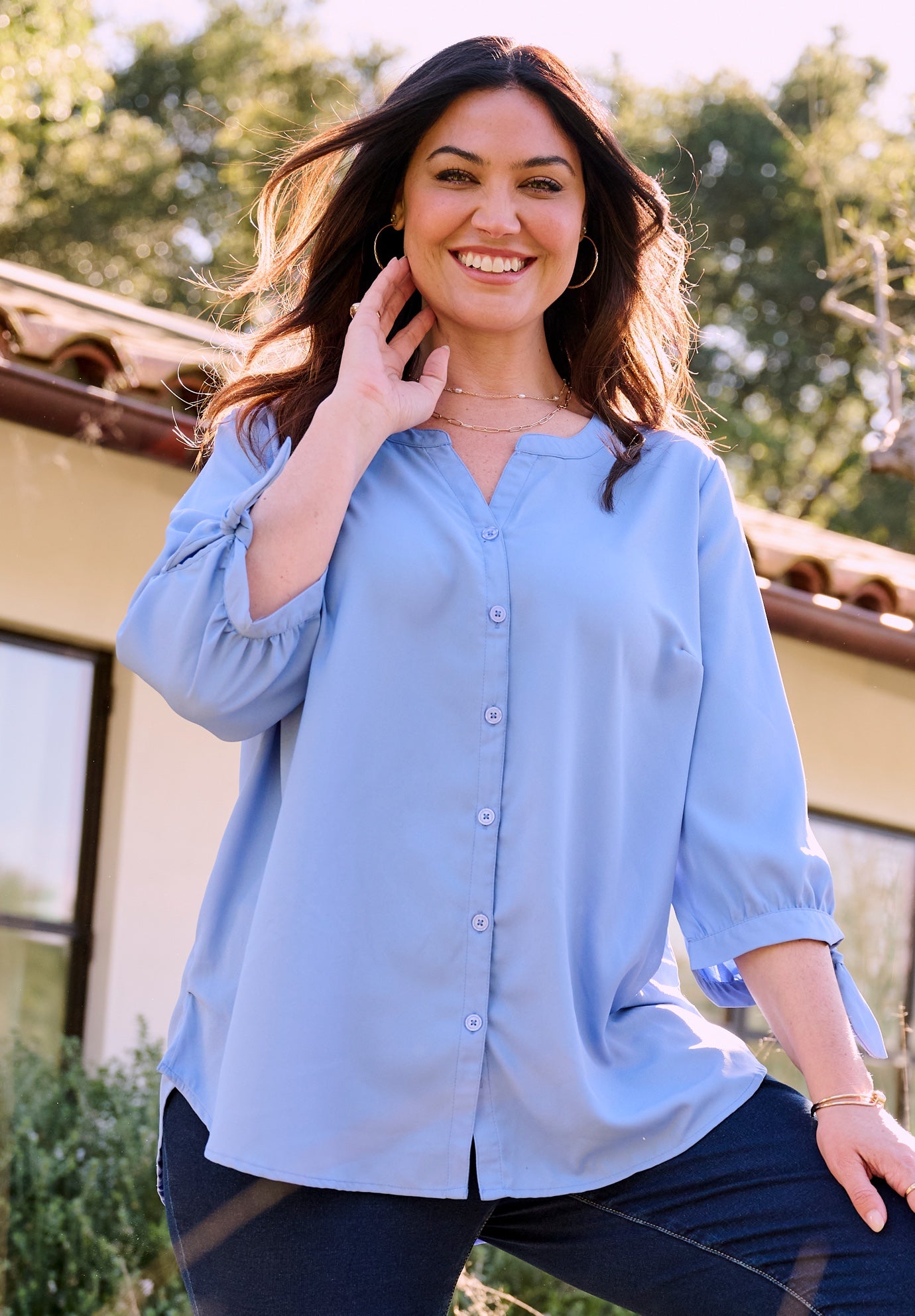 The Curvy Knit Jean image number 0