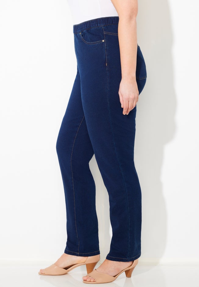 The Curvy Knit Jean image number 3