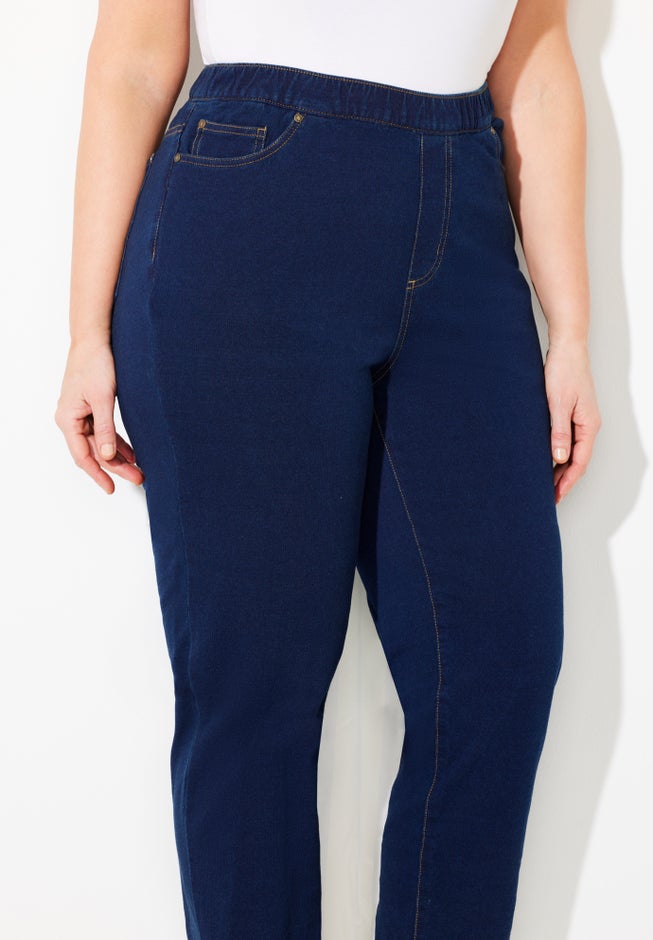The Curvy Knit Jean image number 4