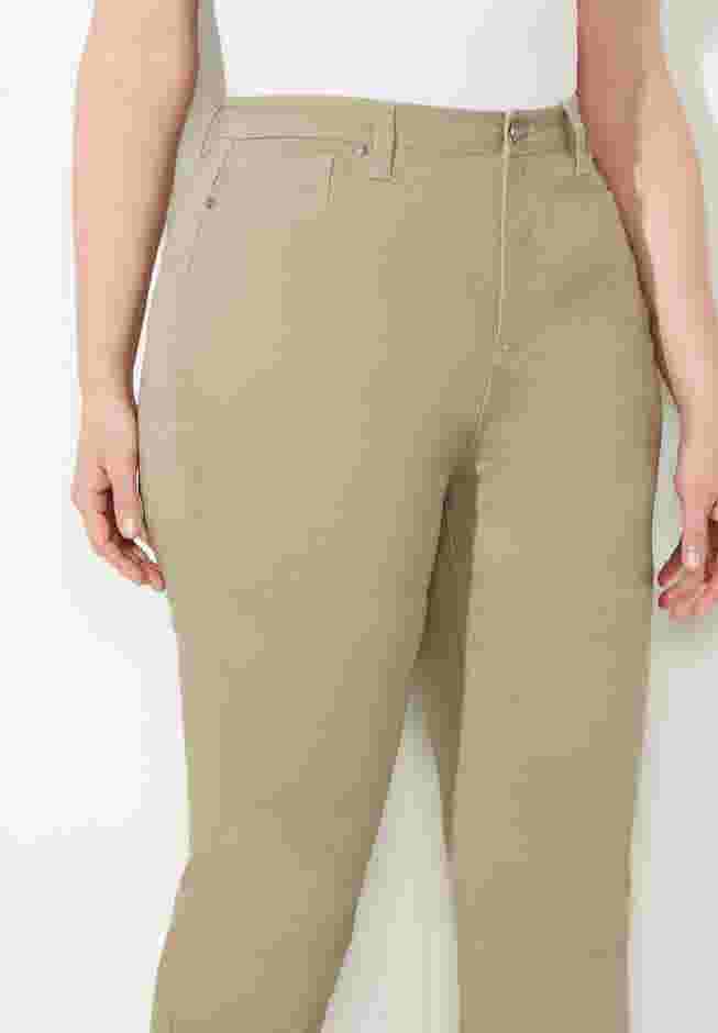 Sateen Stretch Curvy Pant image number 3