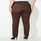 Sateen Stretch Curvy Pant image number null