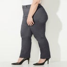 Sateen Stretch Curvy Pant image number null