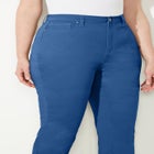 Sateen Stretch Curvy Pant image number null