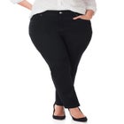 Sateen Stretch Curvy Pant image number null