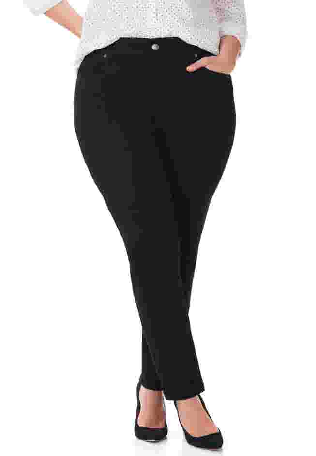 Sateen Stretch Curvy Pant image number 0