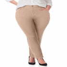 Sateen Stretch Curvy Pant image number null