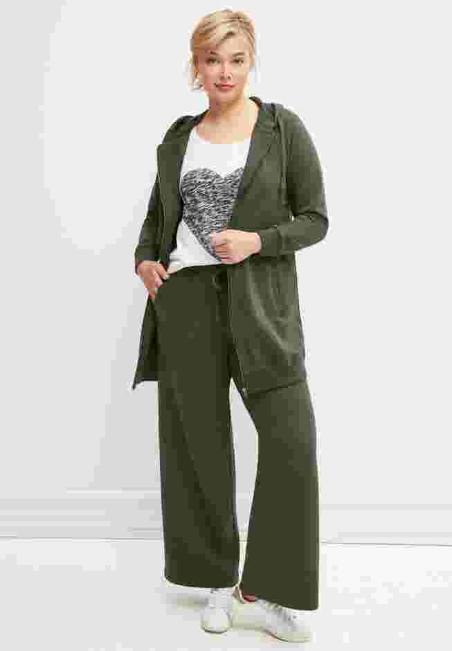 Wide Leg French Terry Sweatpant image number 1