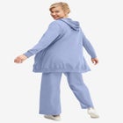 Wide Leg French Terry Sweatpant image number null