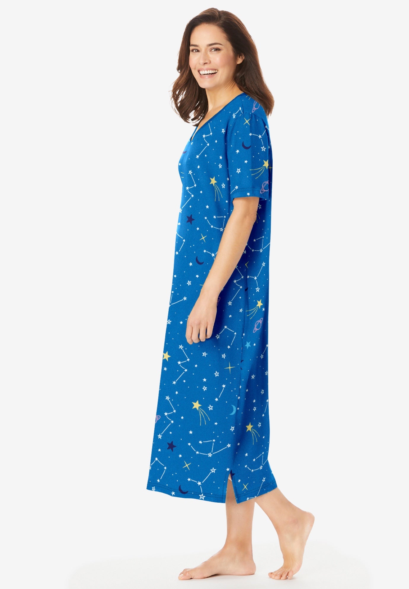 Long Print Sleepshirt image number 2