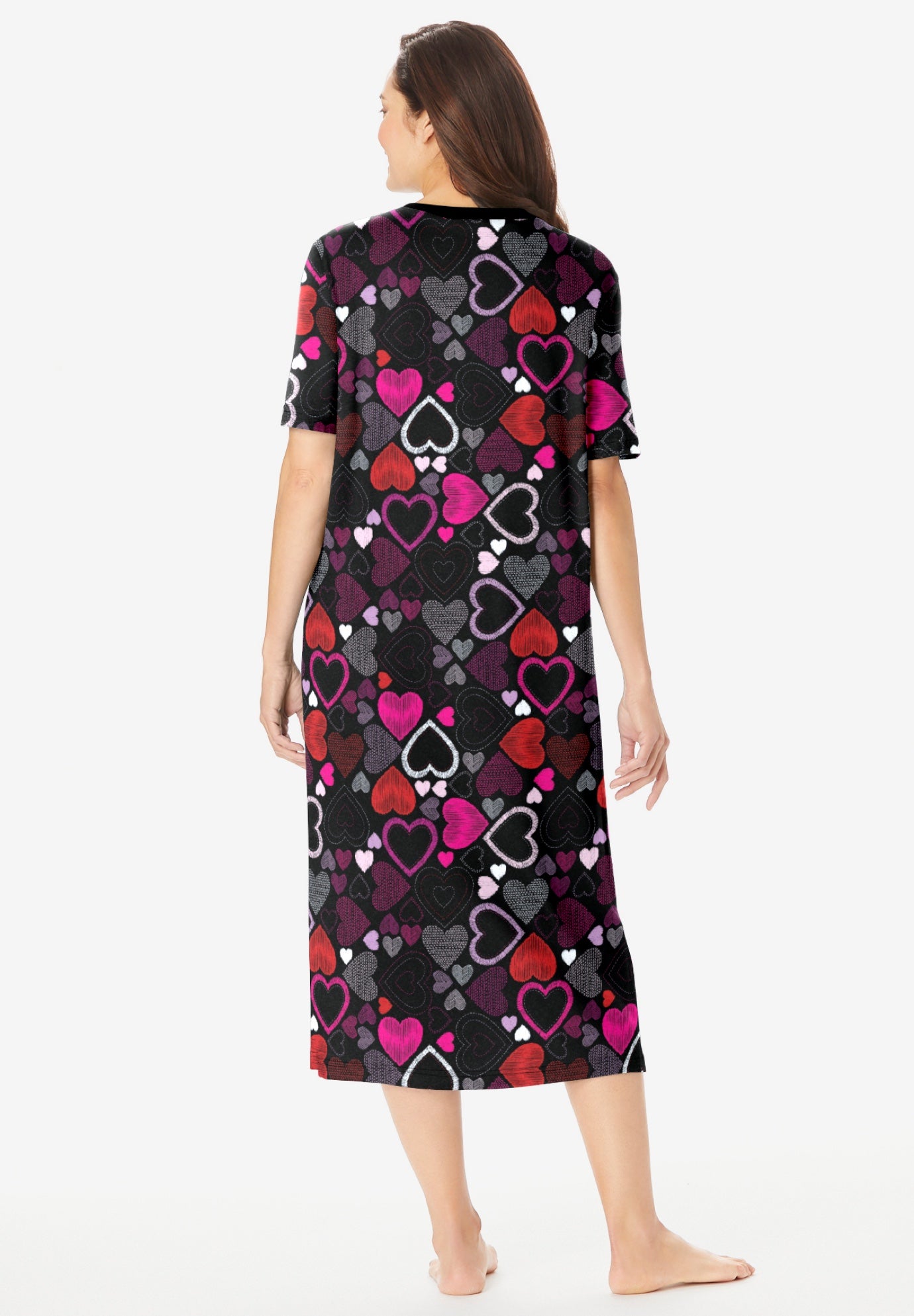 Long Print Sleepshirt image number 1