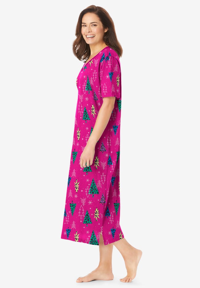Long Print Sleepshirt image number 2