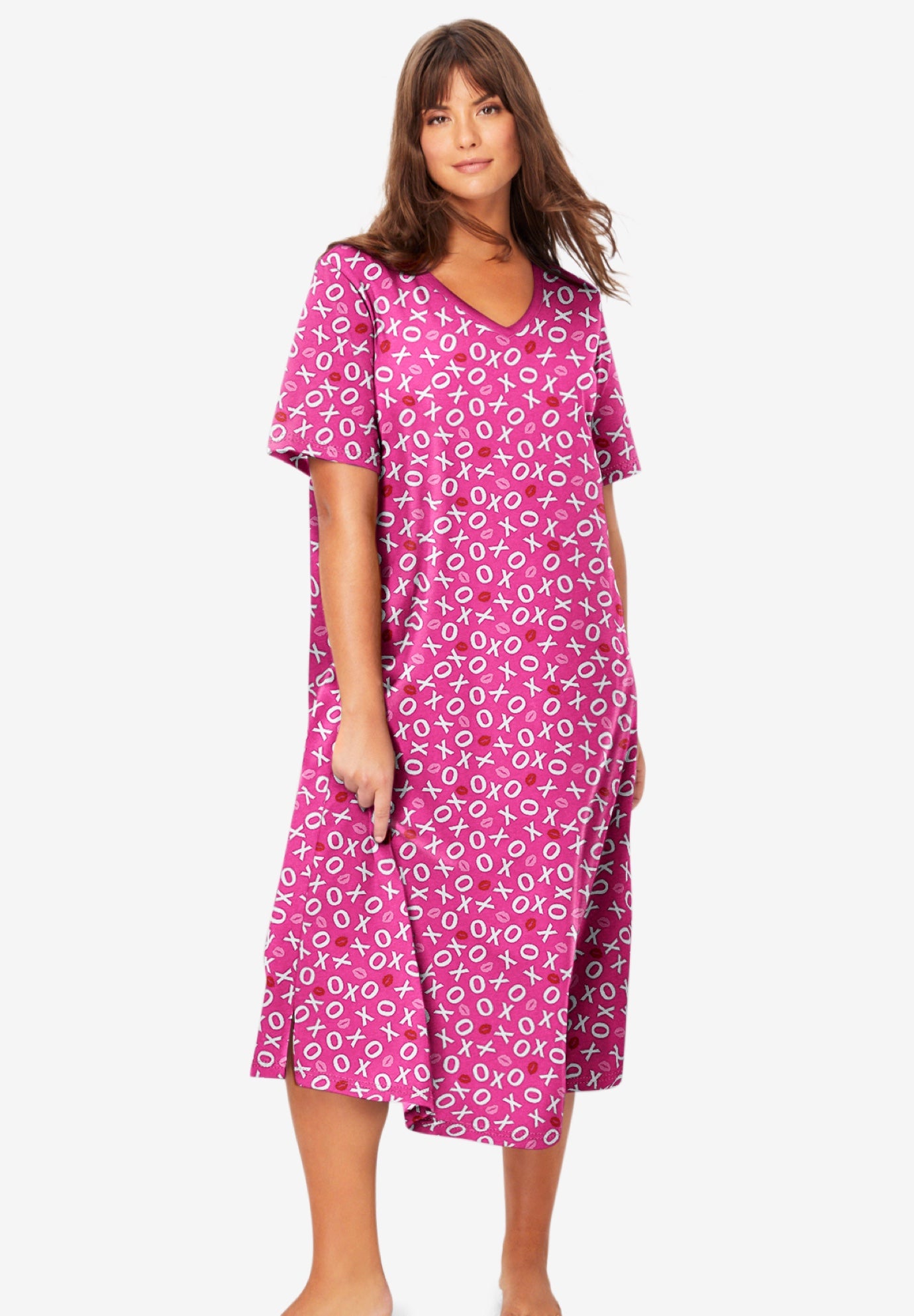 Long Print Sleepshirt image number 0