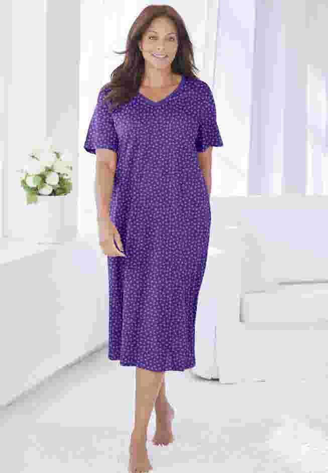 Long Print Sleepshirt image number 5