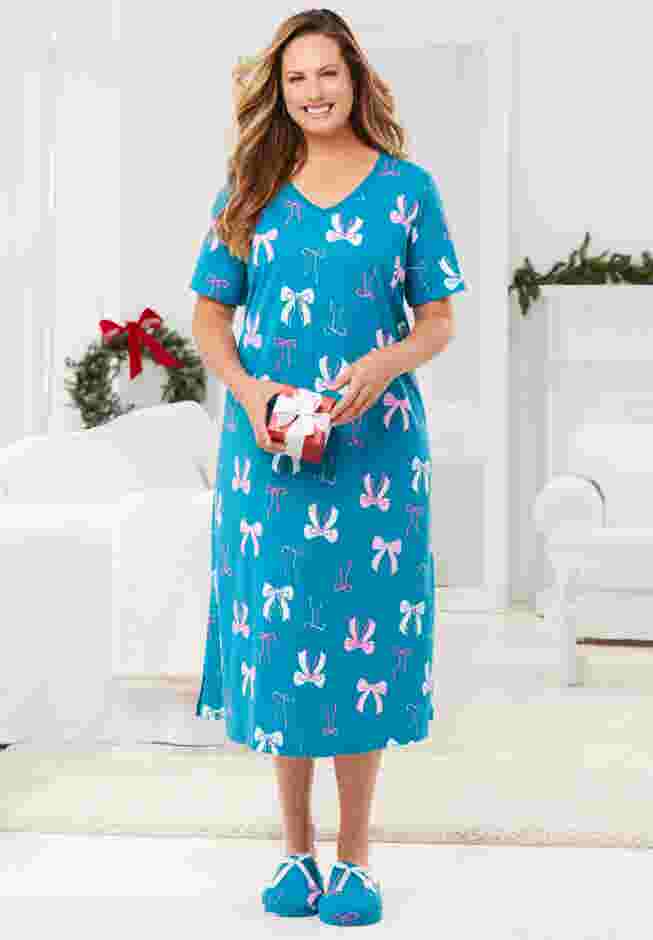 Long Print Sleepshirt image number 2