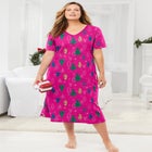 Long Print Sleepshirt image number null
