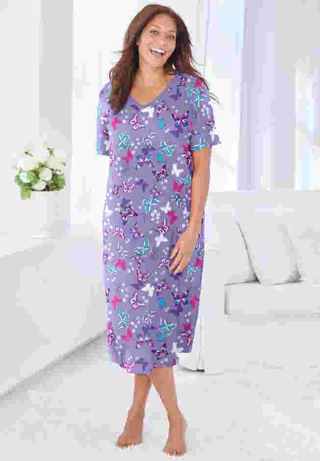 Long Print Sleepshirt image number 0