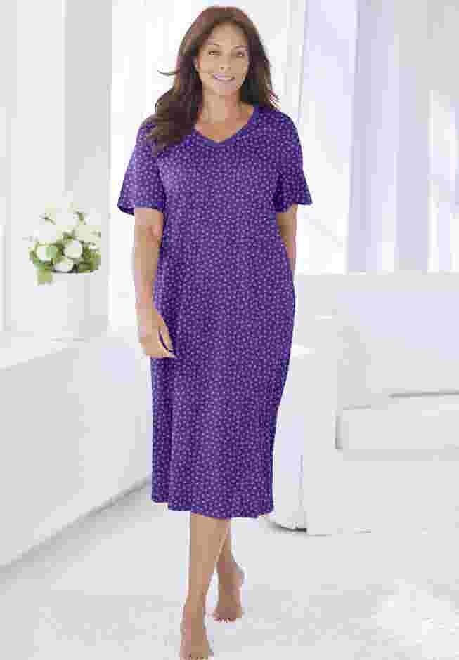 Long Print Sleepshirt image number 0