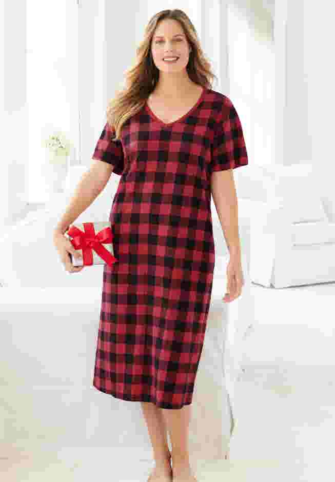 Long Print Sleepshirt image number 0