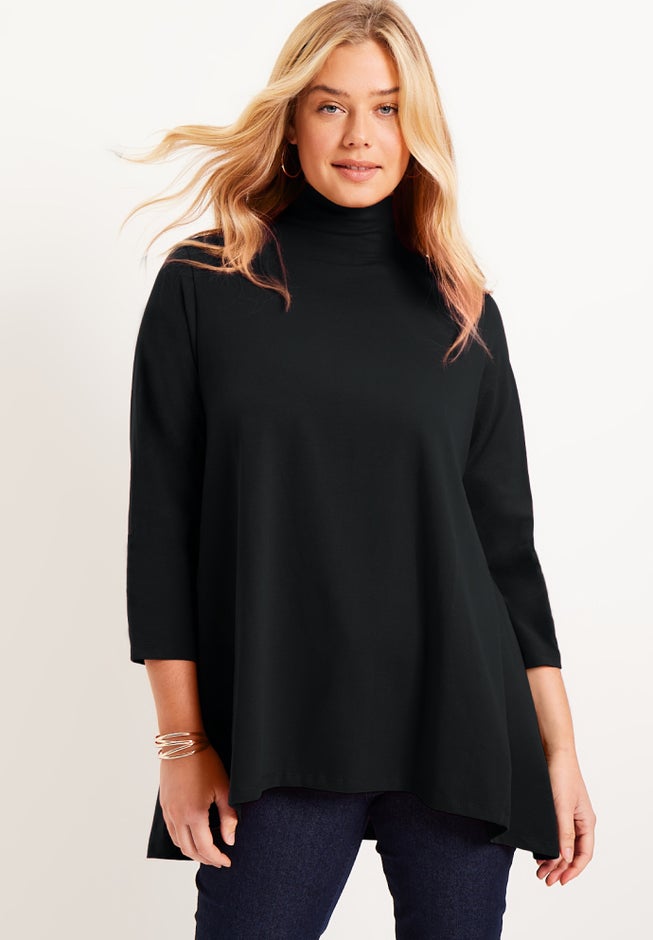 One+Only Mock-Neck Tunic image number 3