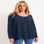 Long-Sleeve Swing One + Only Tee image number 0