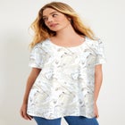 Short-Sleeve Swing One + Only Tee image number null