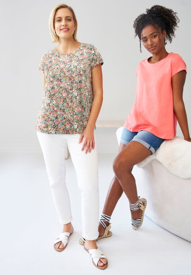 Trapeze Knit Tee image number 3