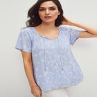 Flutter Sleeve Blouse image number null