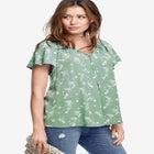 Flutter Sleeve Blouse image number null