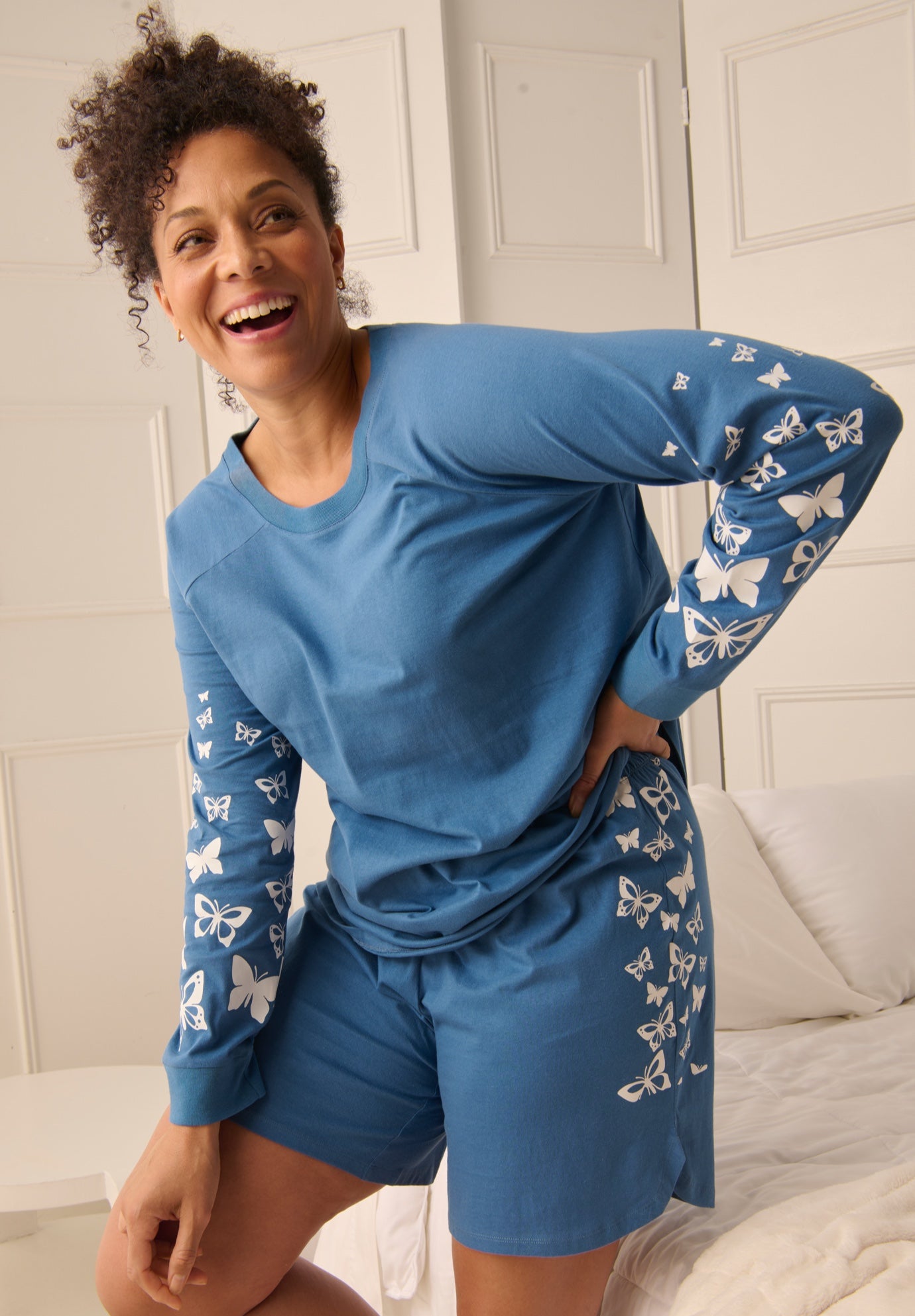 Dreams & Co.&reg; Shorty Pajamas image number 1