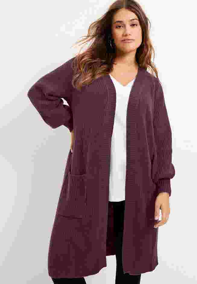 Open-Front Cardigan image number 0