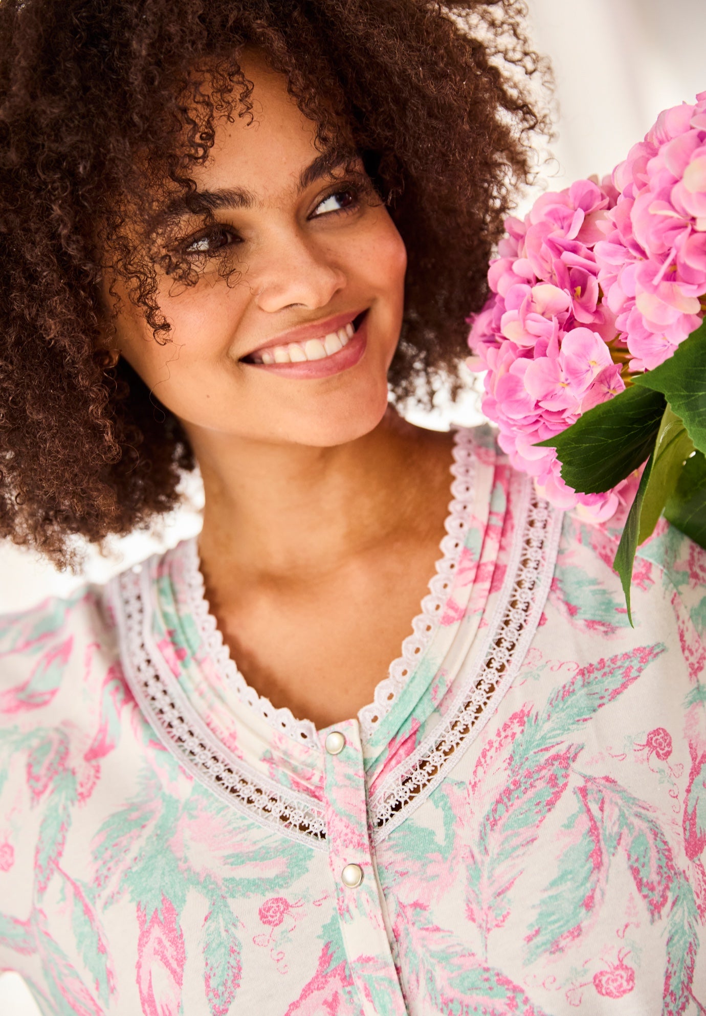 Only Necessities&reg; Snap-Front Gown image number 2