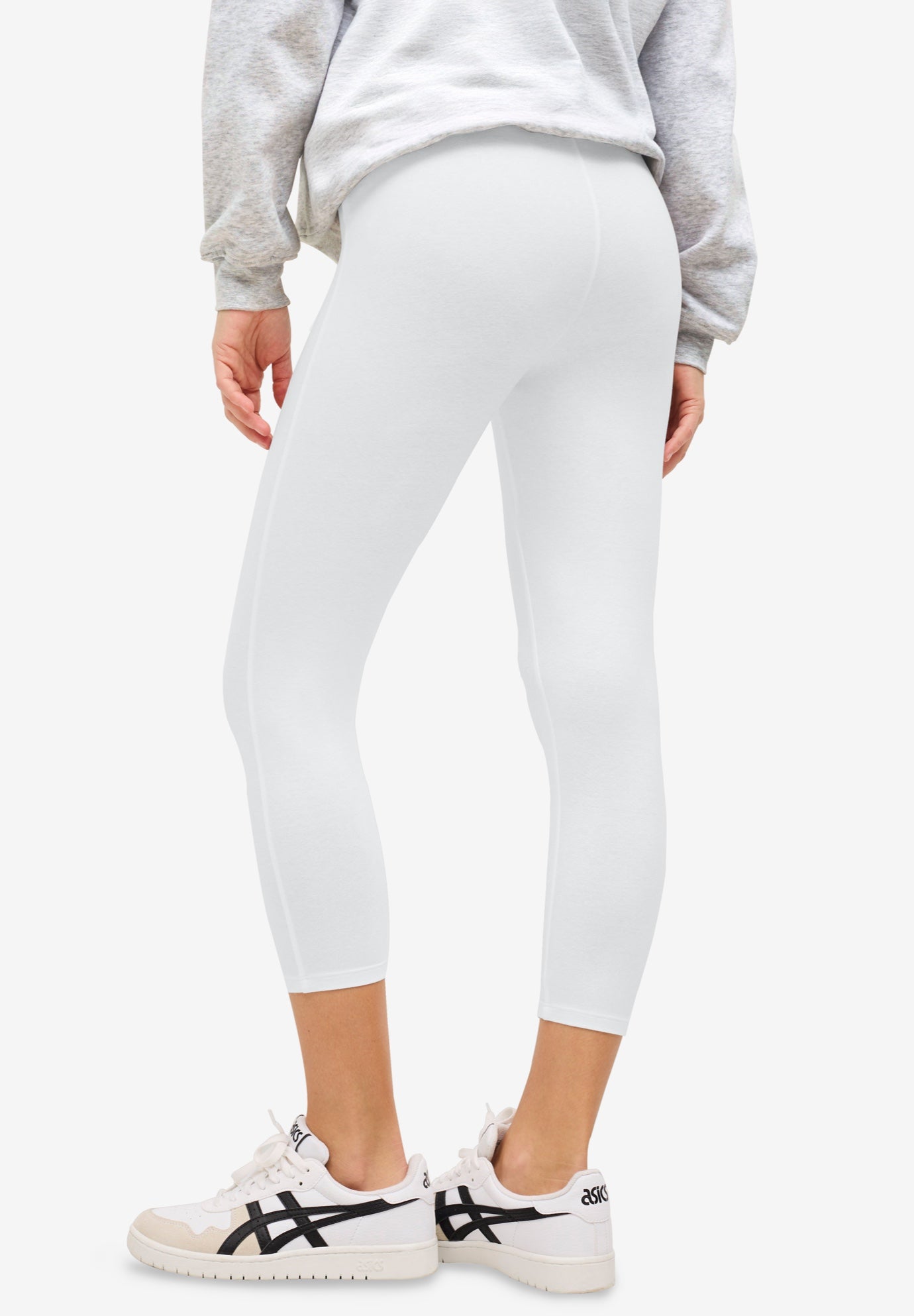 Stretch Knit Capri Legging image number 1