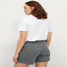 Stretch Chino Mid-rise Shorts image number null