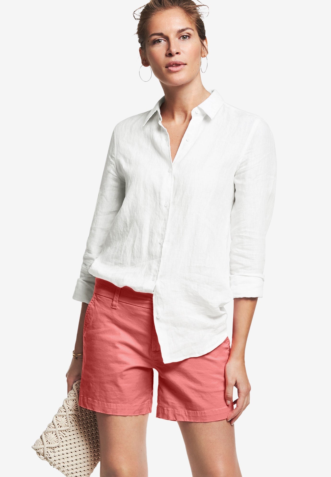 Stretch Chino Mid-rise Shorts image number 0