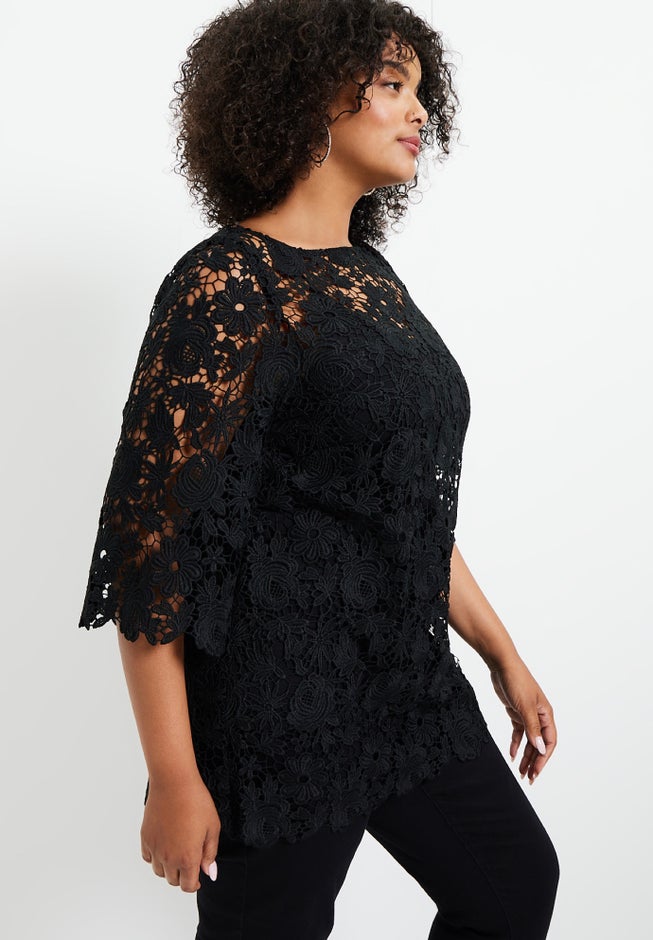 Allover Lace Top image number 3